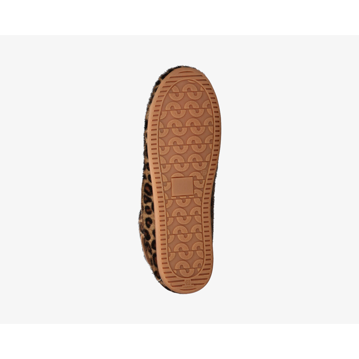 Tango moccasin met leopardprint
