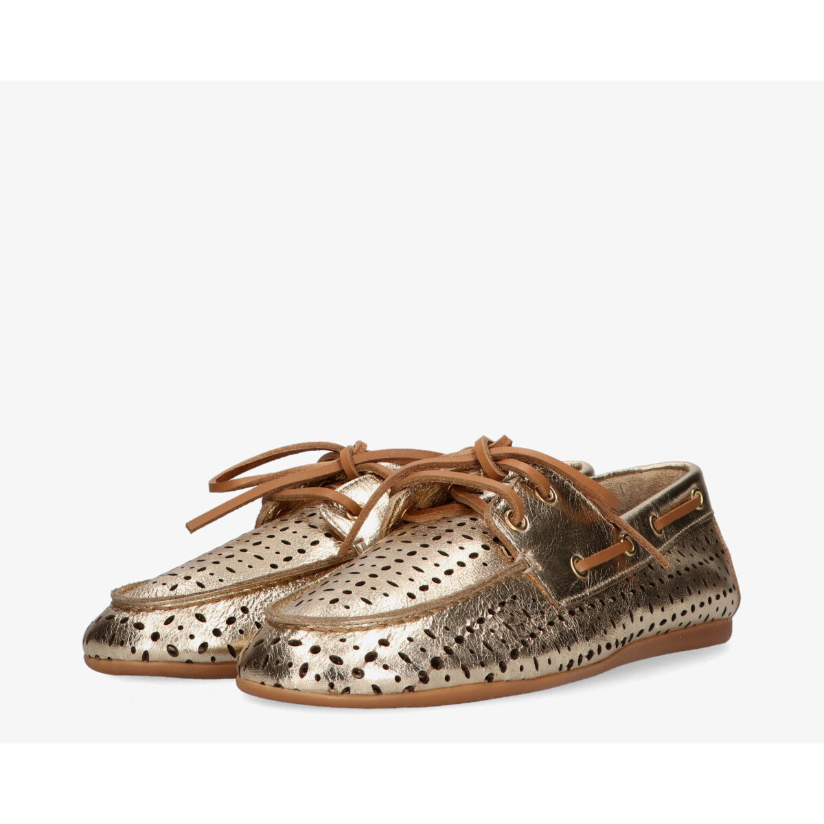 Tango goudkleurige moccasin