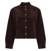 MSCH Copenhagen bruine rib blouse