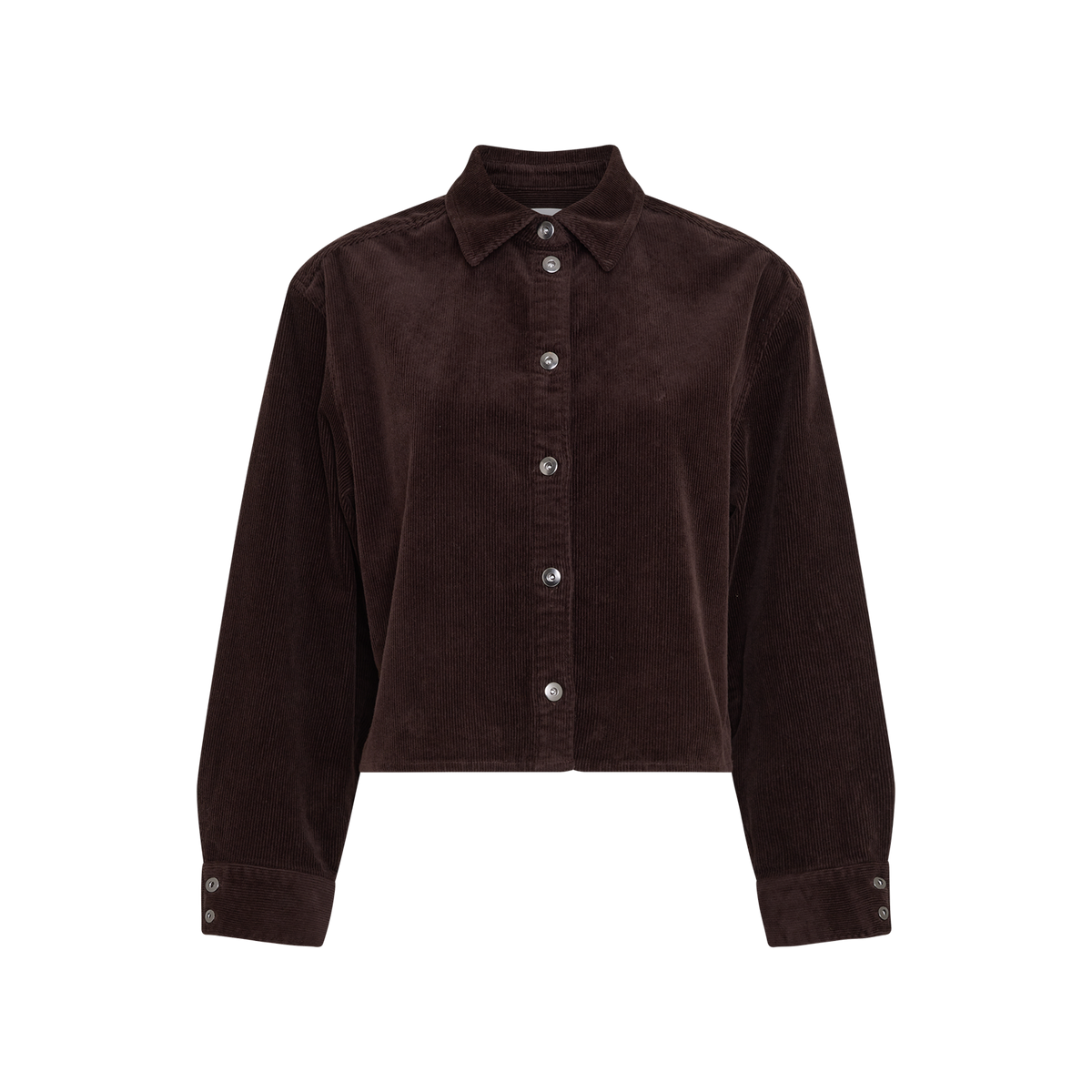MSCH Copenhagen bruine rib blouse