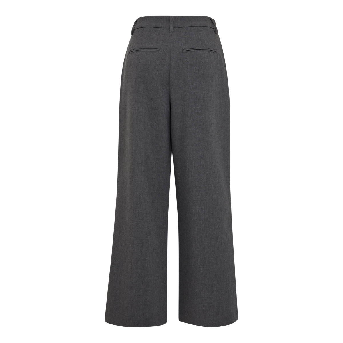 MSCH Copenhagen grijze wijde bandplooi pantalon