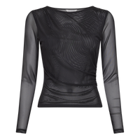 MSCH Copenhagen zwart mesh shirt
