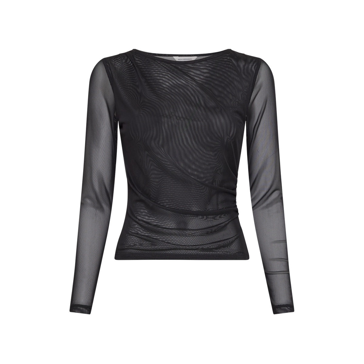 MSCH Copenhagen zwart mesh shirt