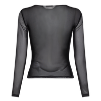MSCH Copenhagen zwart mesh shirt