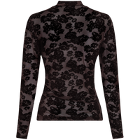 MSCH Copenhagen Mesh bloemen top met col