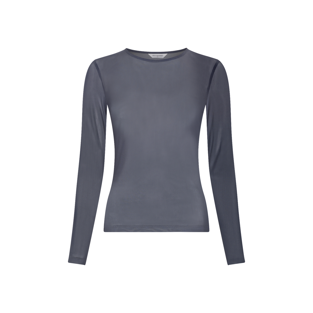 MSCH Copenhagen blauw mesh shirt