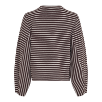MSCH Copenhagen bruin/creme gestreepte sweater