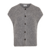 MSCH Copenhagen grijs wollen mouwloos vest