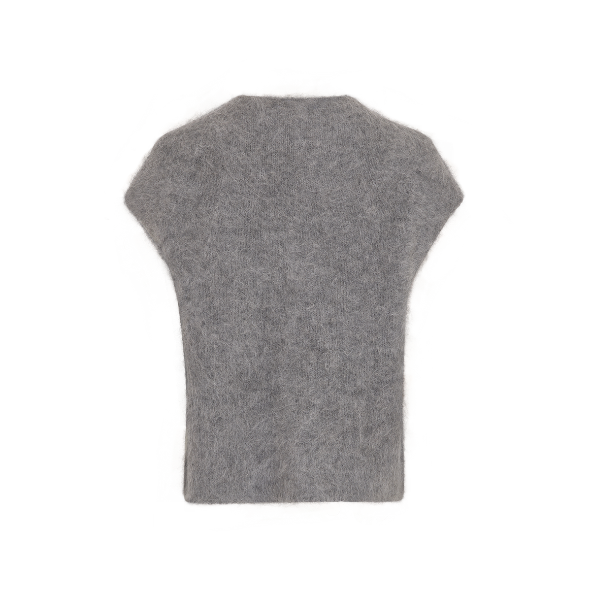 MSCH Copenhagen grijs wollen mouwloos vest