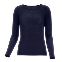 Oroblu donkerblauw shirt met lange mouwen