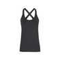 Summum zwarte top met glitter kruisband