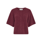 MSCH Copenhagen donker rood vest korte mouwen