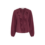 MSCH Copenhagen rode blouse met ruches