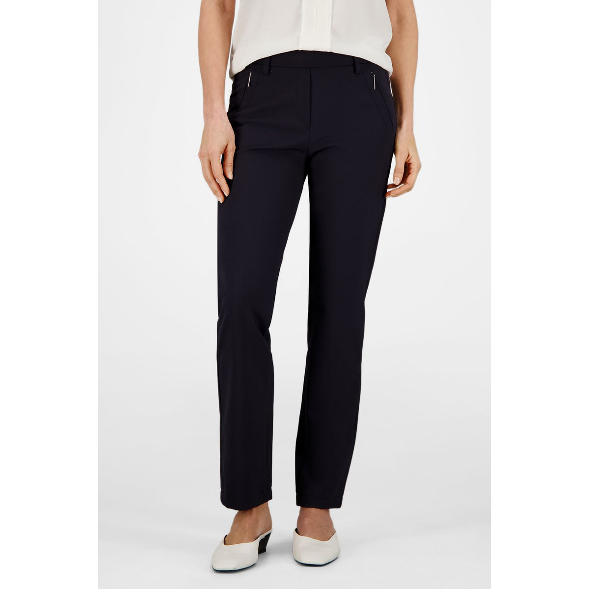 Gardeur ZENE donker blauwe pantalon