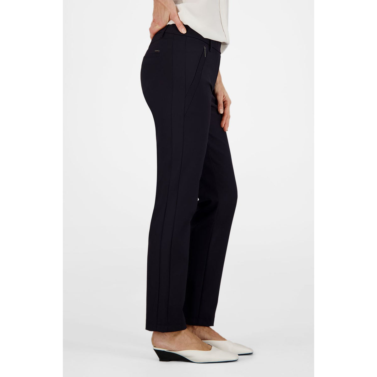 Gardeur ZENE donker blauwe pantalon