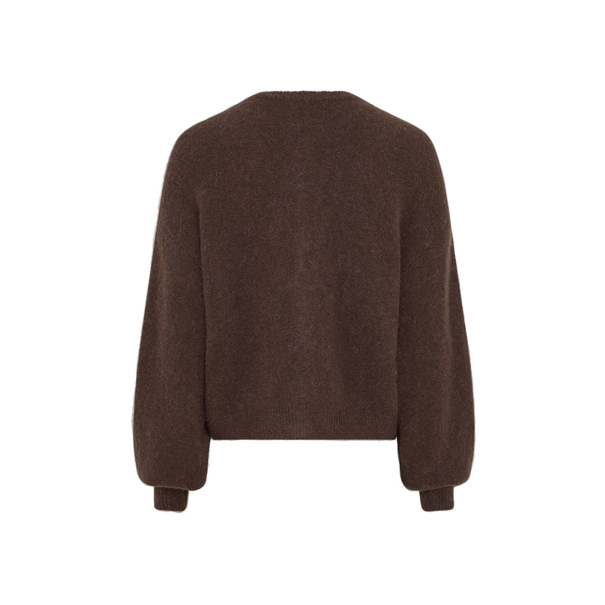 MSCH Copenhagen bruin vest met lange pofmouwen