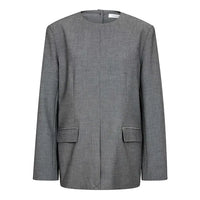 Co´ Couture lichtgrijze blazer