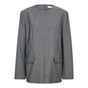 Co´ Couture lichtgrijze blazer