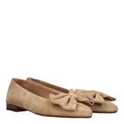 Tango beige loafer met strik