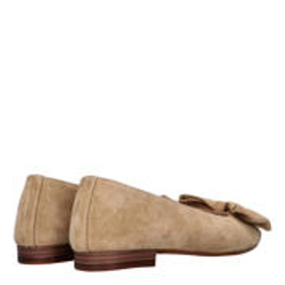 Tango beige loafer met strik