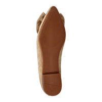 Tango beige loafer met strik