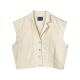 Summum ivory kort spijker gilet